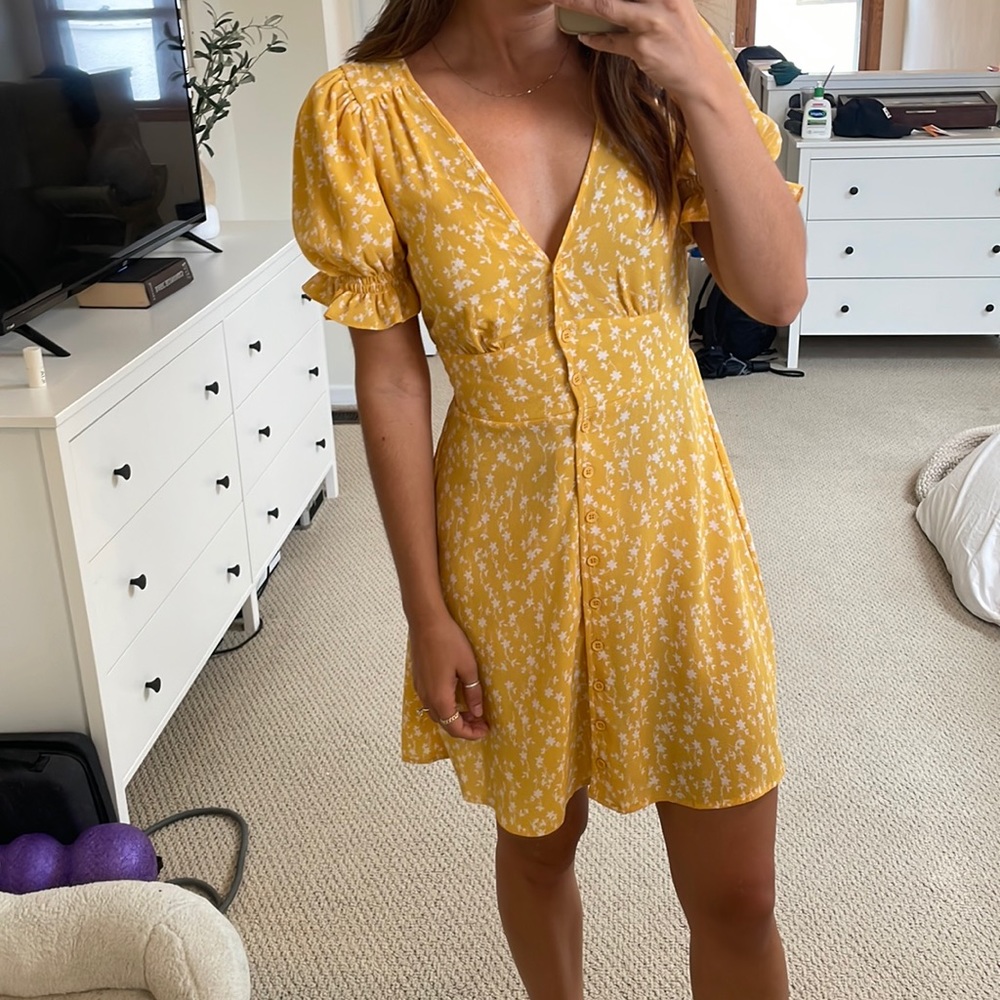 BB Dakota Puff Sleeve Sundress